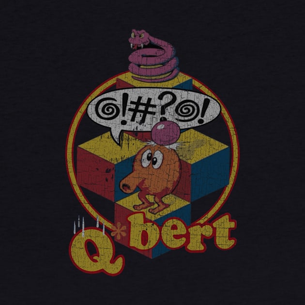Q*bert 1982 by Rahvusooper